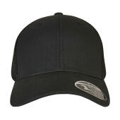 110 Flexfit Ripstop Mesh Cap - Black - One Size